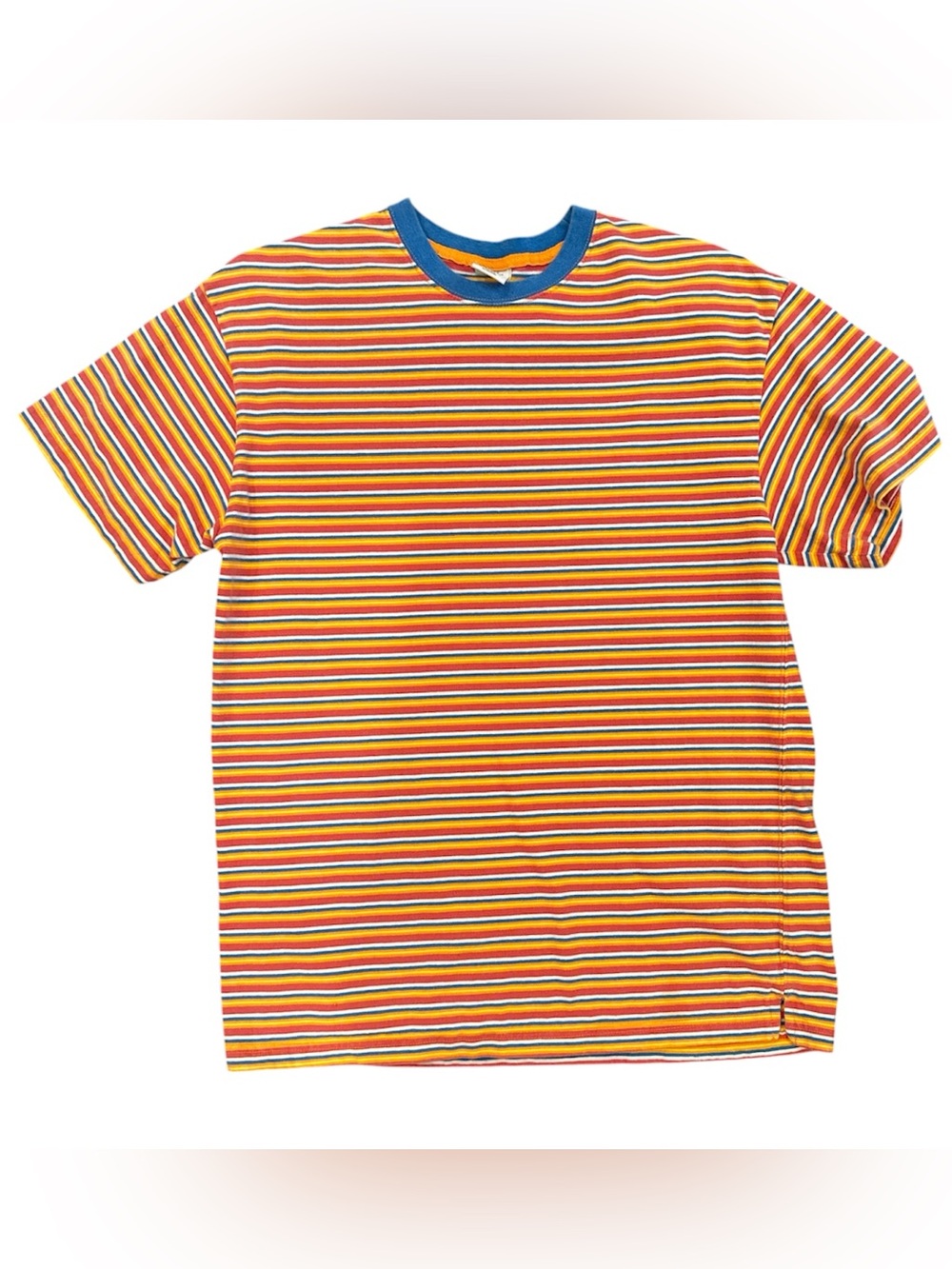 Urban Outfitters Women’d Striped Crew Neck Tee Size S Multicolor EUC!!
